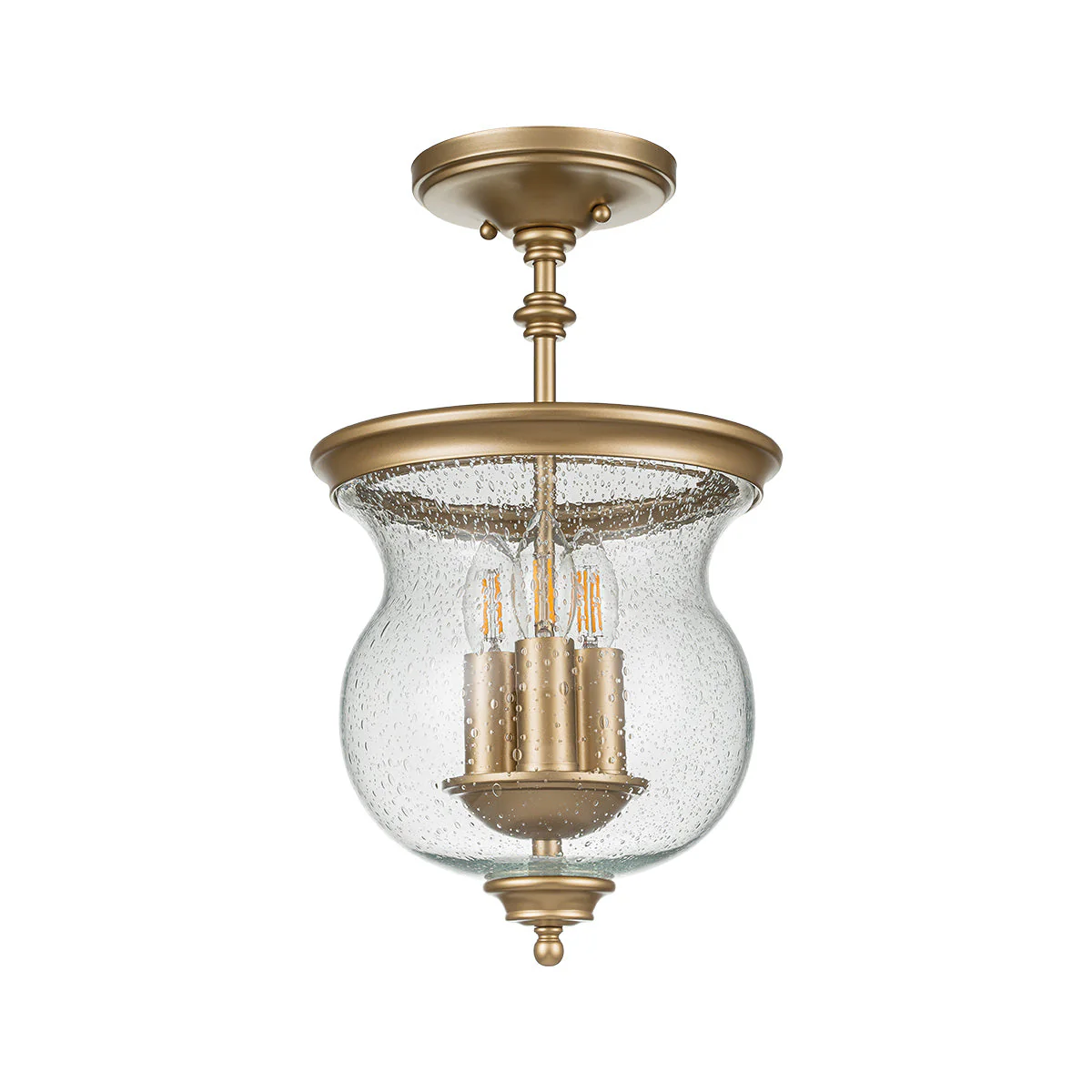 Pickering Lane 3 Light Semi-Flush - In Various Finishes - Image 15