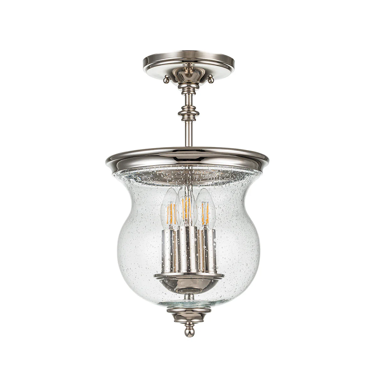 Pickering Lane 3 Light Semi-Flush - In Various Finishes - Image 21