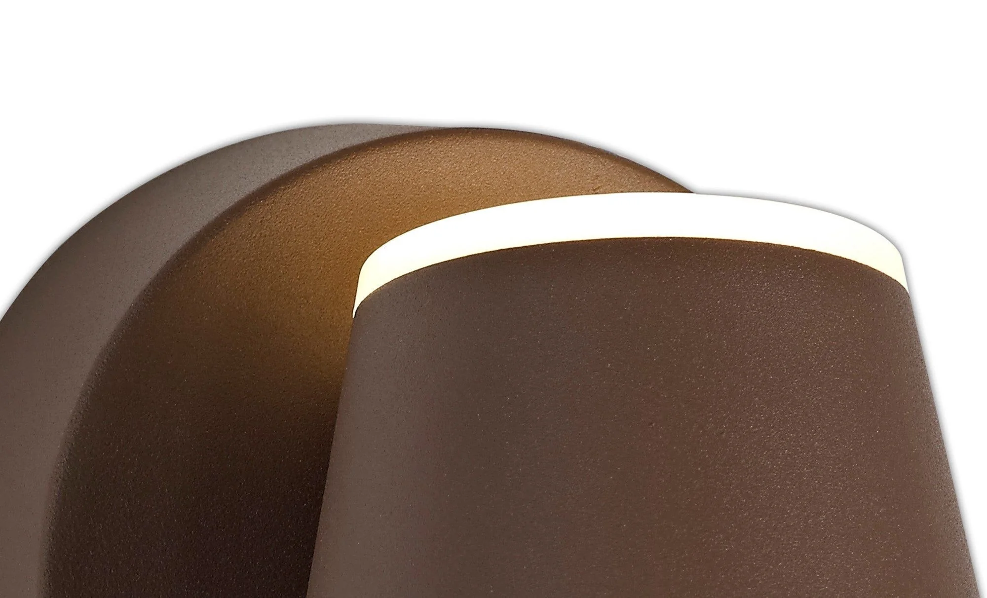 Pierre Wall Lamp, 2 x 6W LED, 3000K, 590lm, IP54, Dark Brown, 3yrs Warranty - Image 5