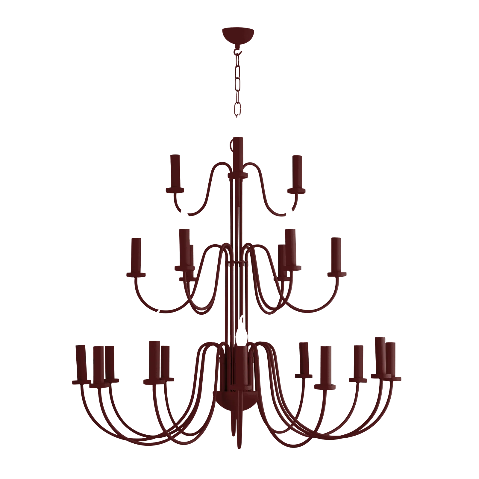 Pigalle 21 Light Armed Pendant Bespoke Fitting Only - Various Finishes - Image 19