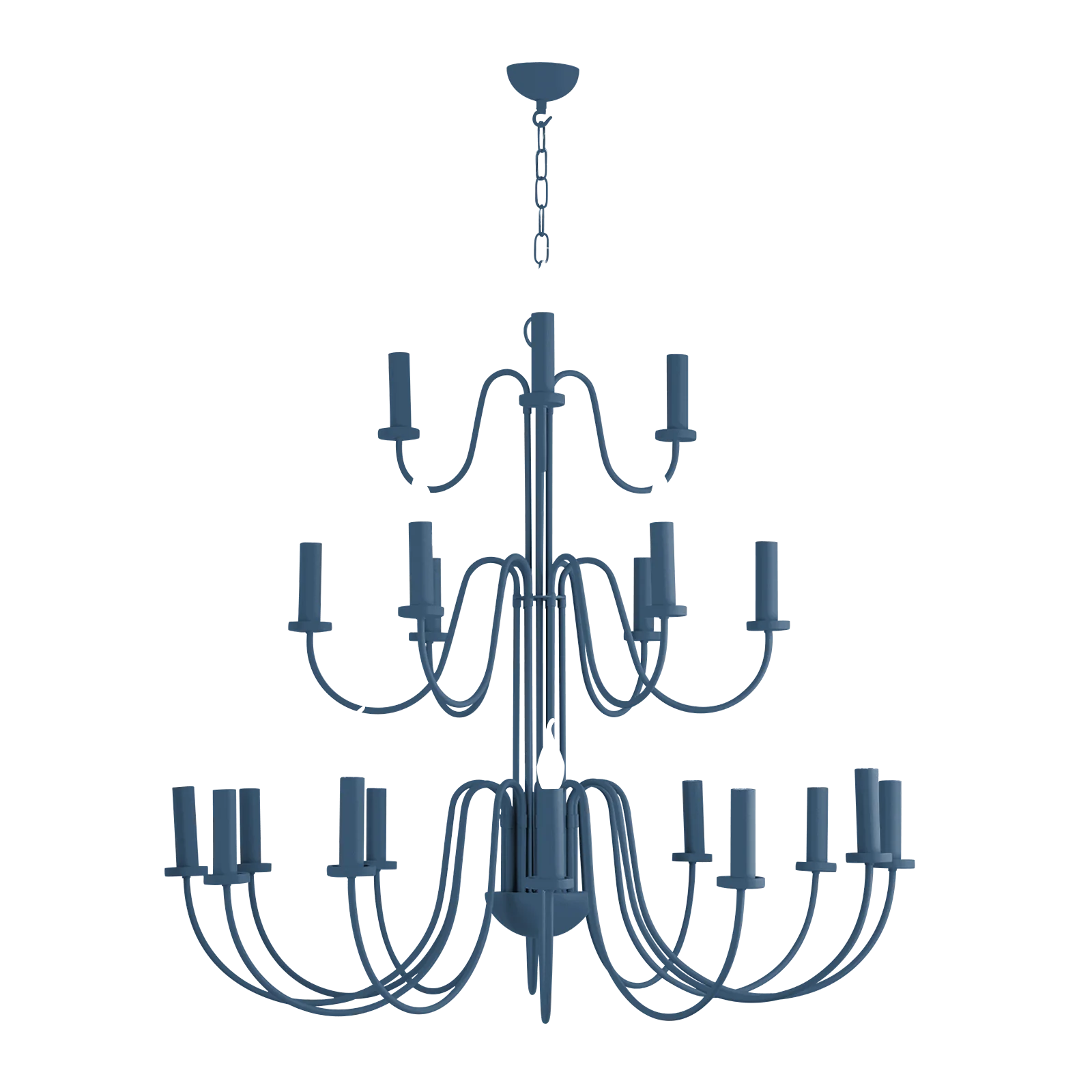 Pigalle 21 Light Armed Pendant Bespoke Fitting Only - Various Finishes - Image 20