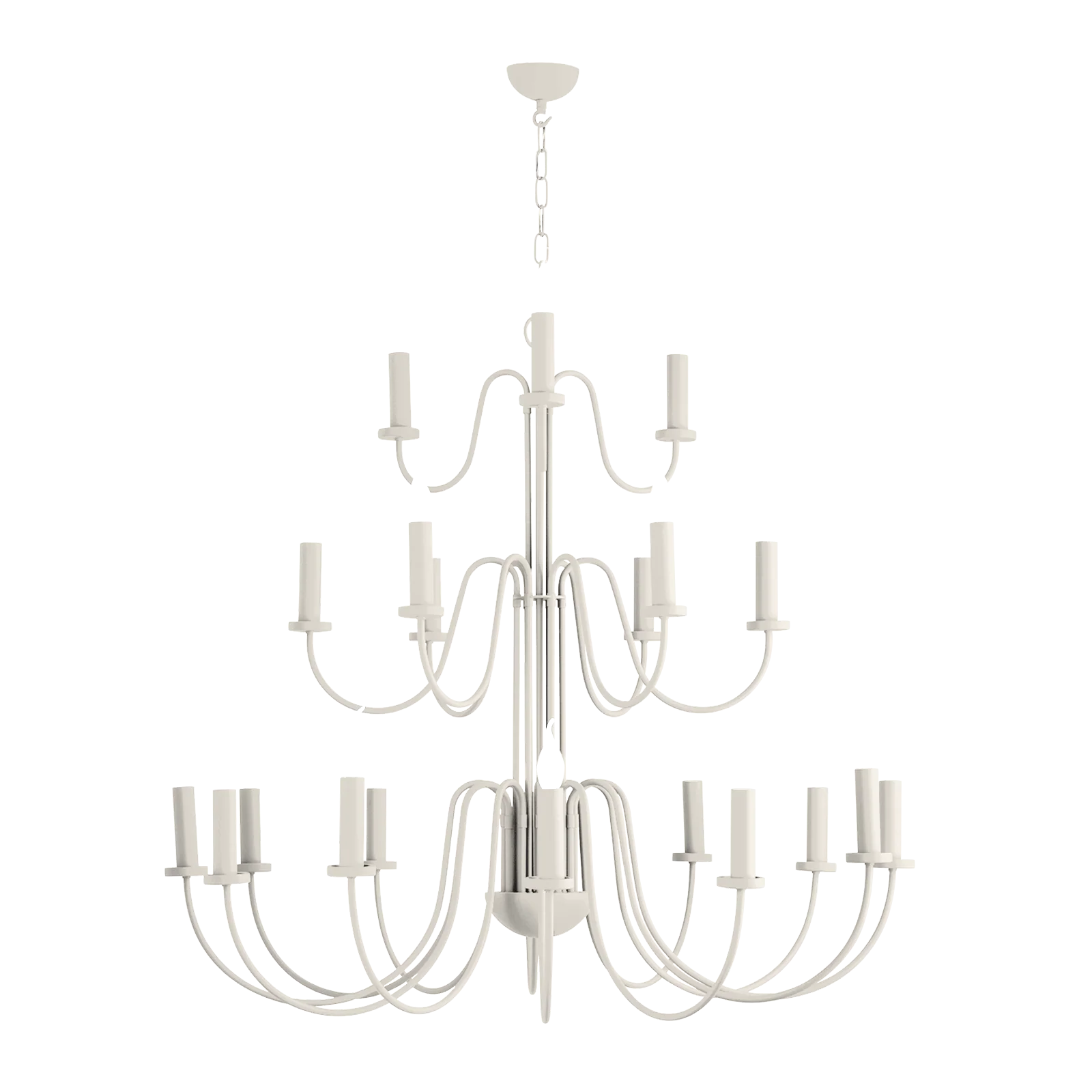 Pigalle 21 Light Armed Pendant Bespoke Fitting Only - Various Finishes - Image 22