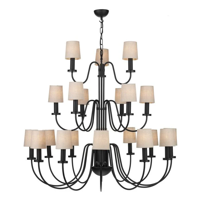 Pigalle 21 Light Armed Pendant Bespoke Fitting Only - Various Finishes - Image 3