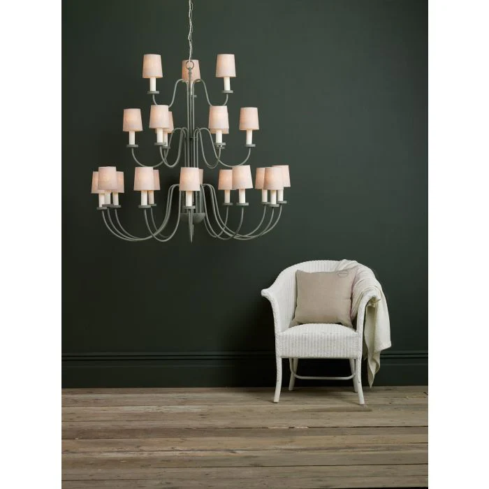 Pigalle 21 Light Armed Pendant Bespoke Fitting Only - Various Finishes - Image 5