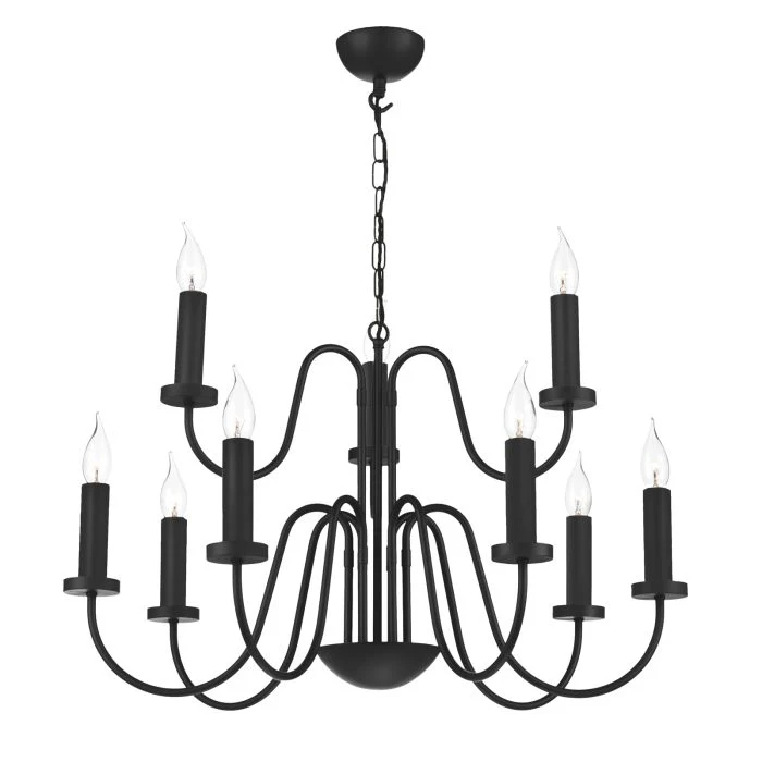 Pigalle 9 Light Pendant Bespoke Fitting Only- Various Finishes - Image 10