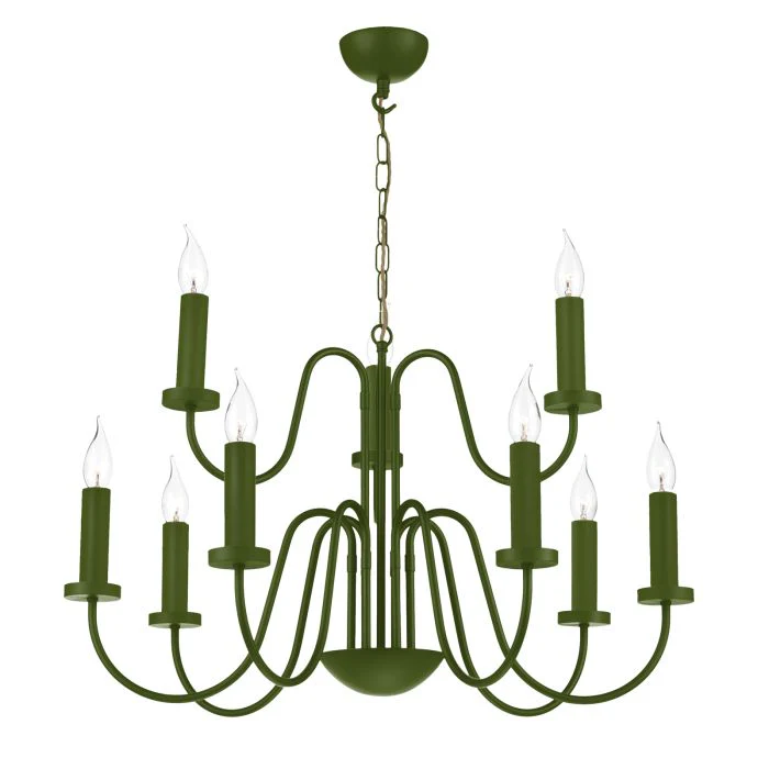 Pigalle 9 Light Pendant Bespoke Fitting Only- Various Finishes - Image 12
