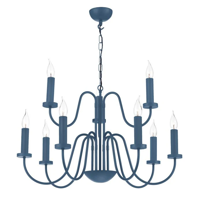Pigalle 9 Light Pendant Bespoke Fitting Only- Various Finishes - Image 18