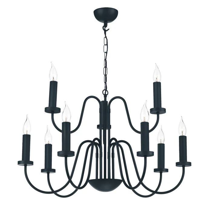Pigalle 9 Light Pendant Bespoke Fitting Only- Various Finishes - Image 9
