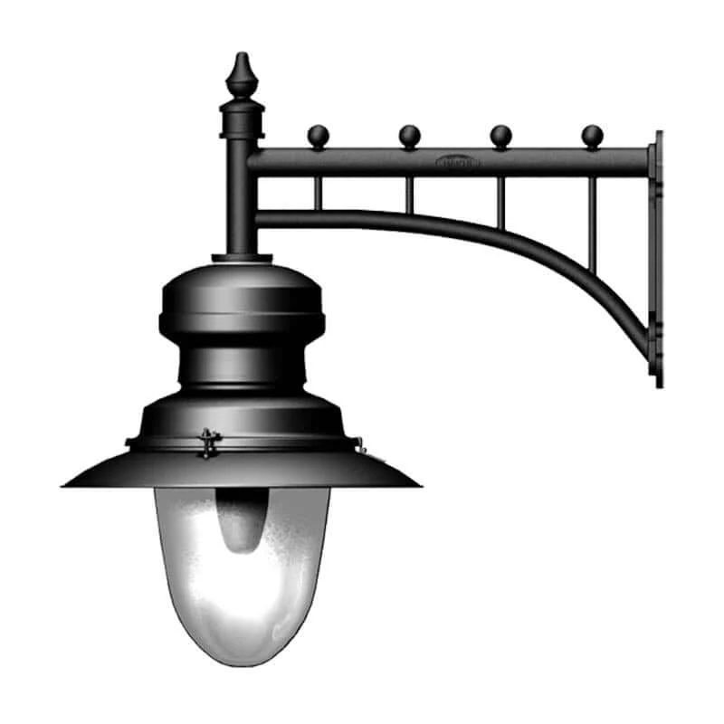 Pilgrim 1Lt Outdoor Wall Light - Copper - Image 9