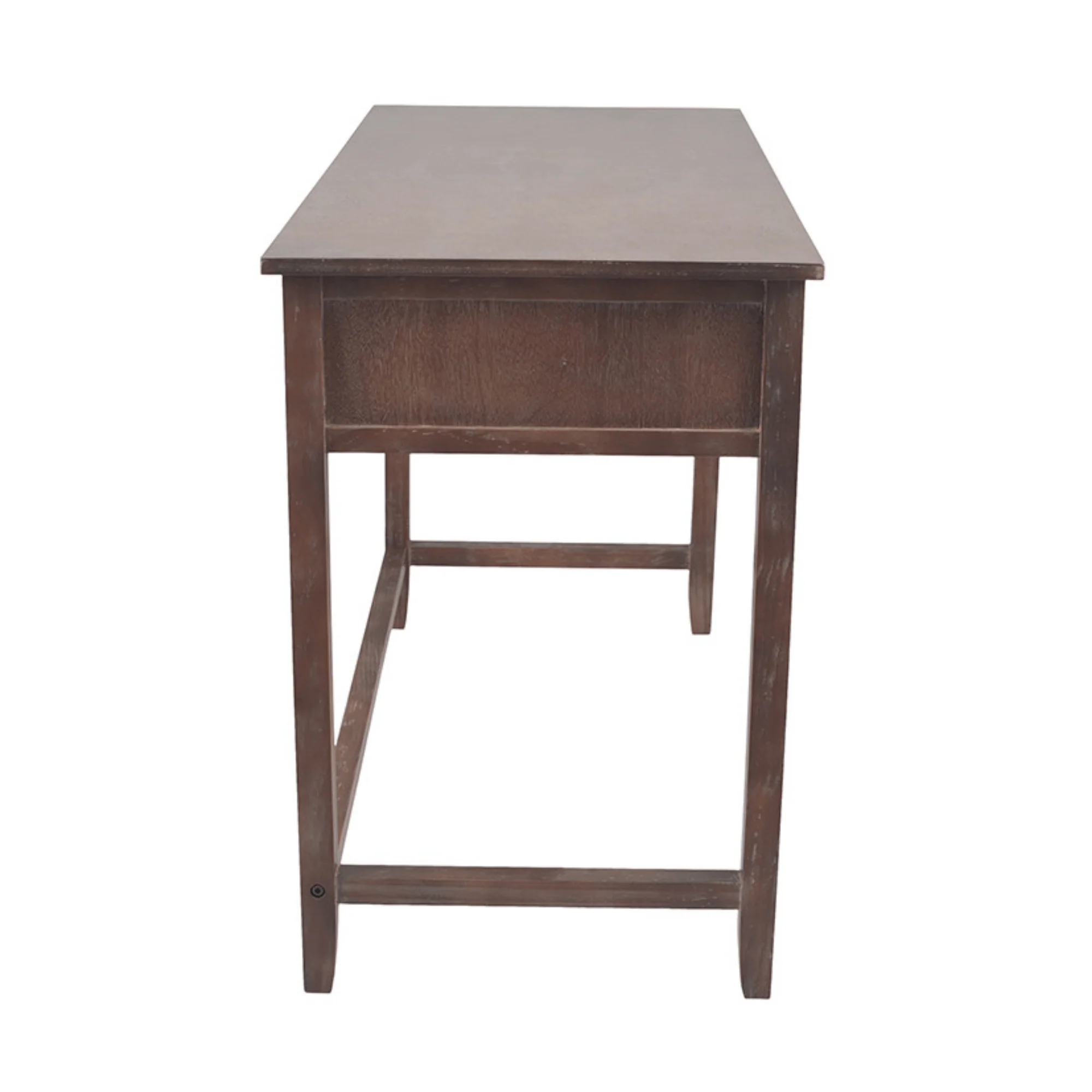 Pine Wood Multicoloured 3 Drawer Desk K/D - Image 3