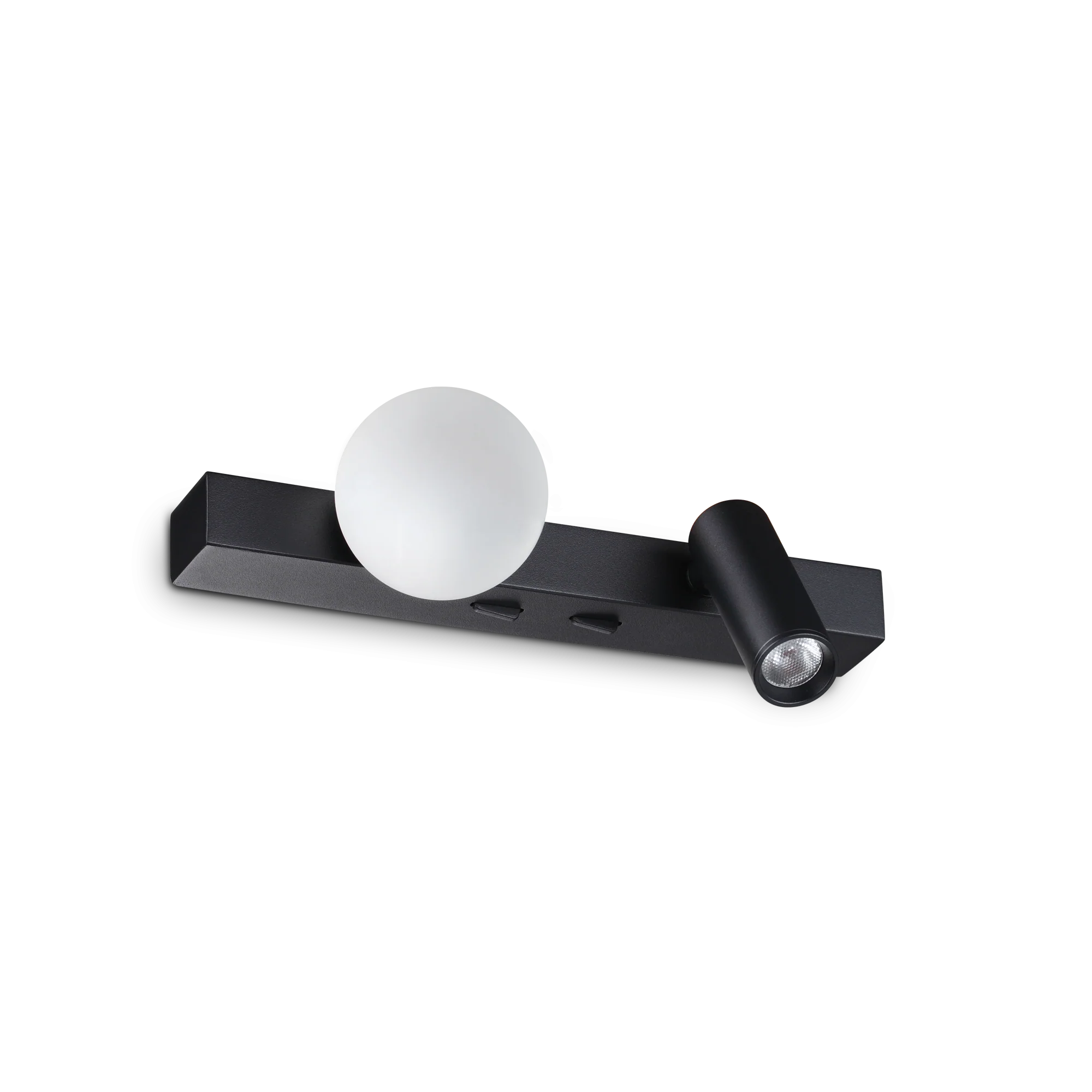 Ping Pong Reading Light - White/Black/Brass - Image 2