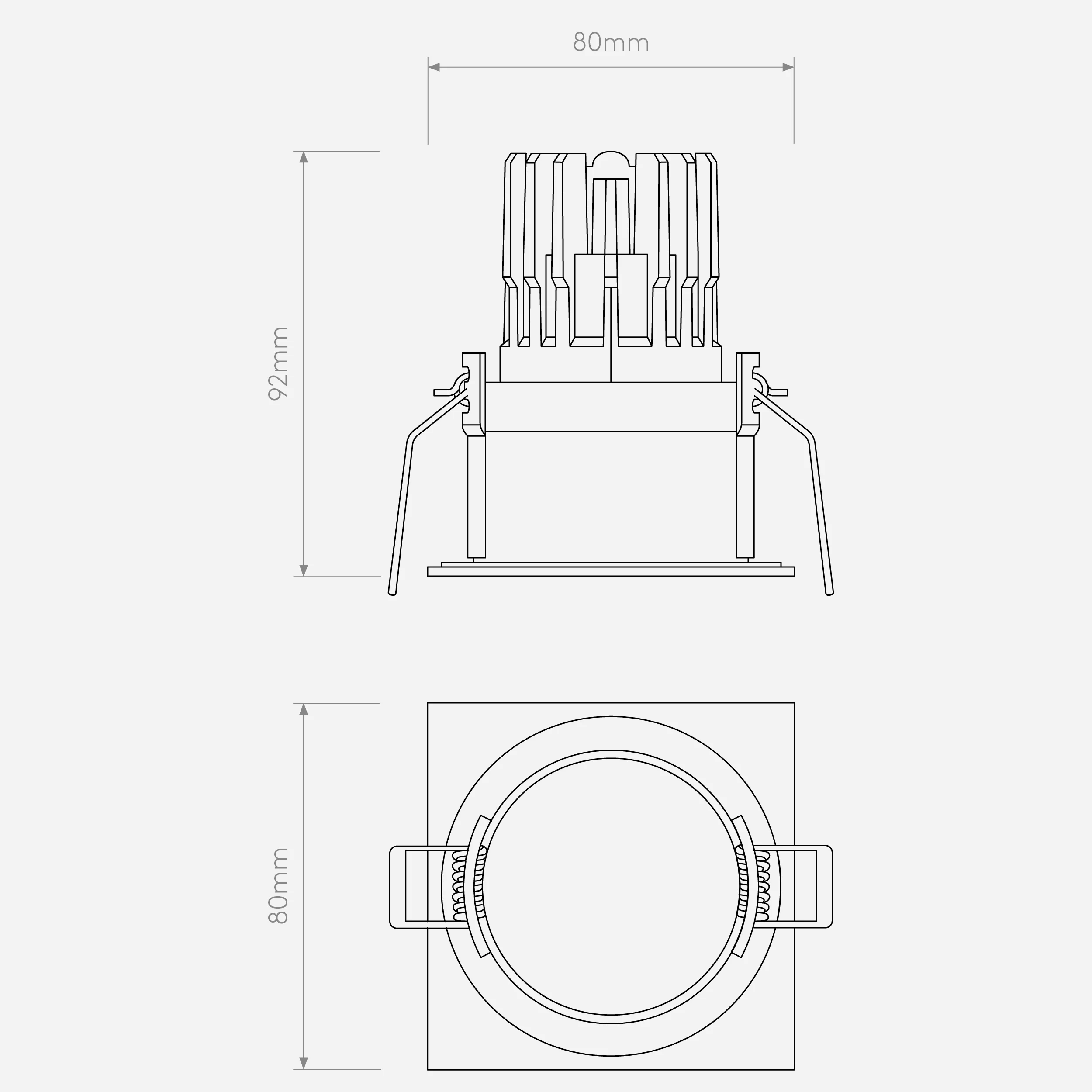 Pinhole PRO Round/Square Fixed IP65 - Fully Customizable - Image 7
