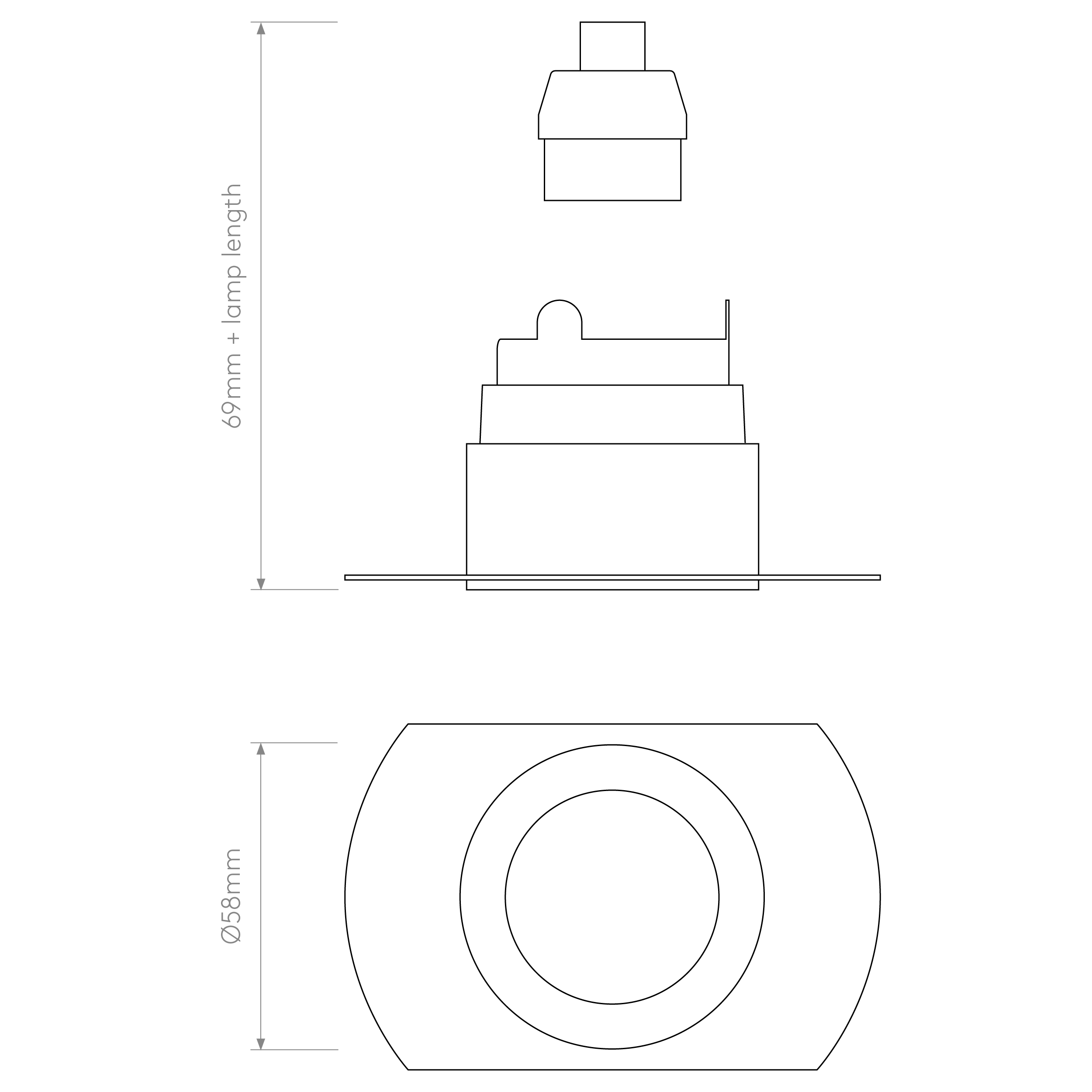 Pinhole Slimline Round Flush Fixed Fire-Rated IP65 - Image 4