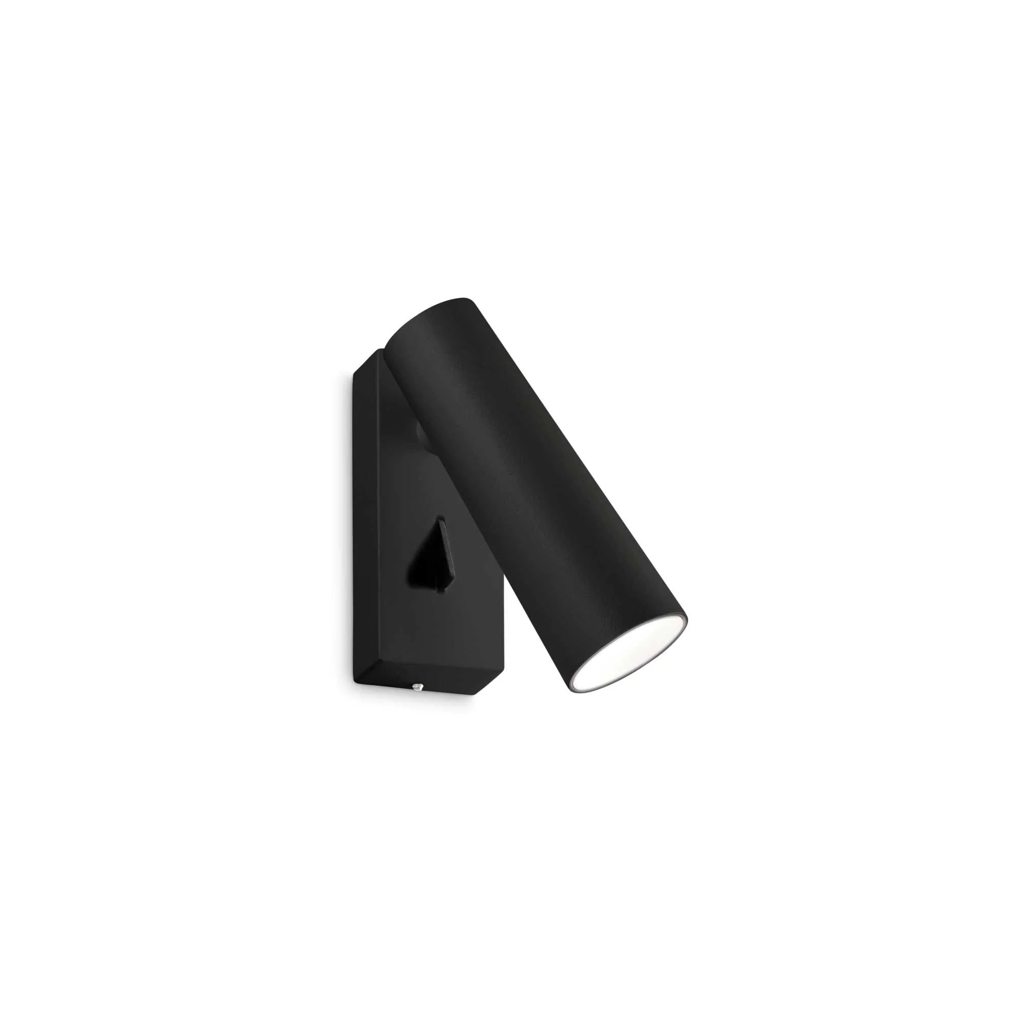 Pipe Wall Light Fitting - White/Black Finish - Image 2