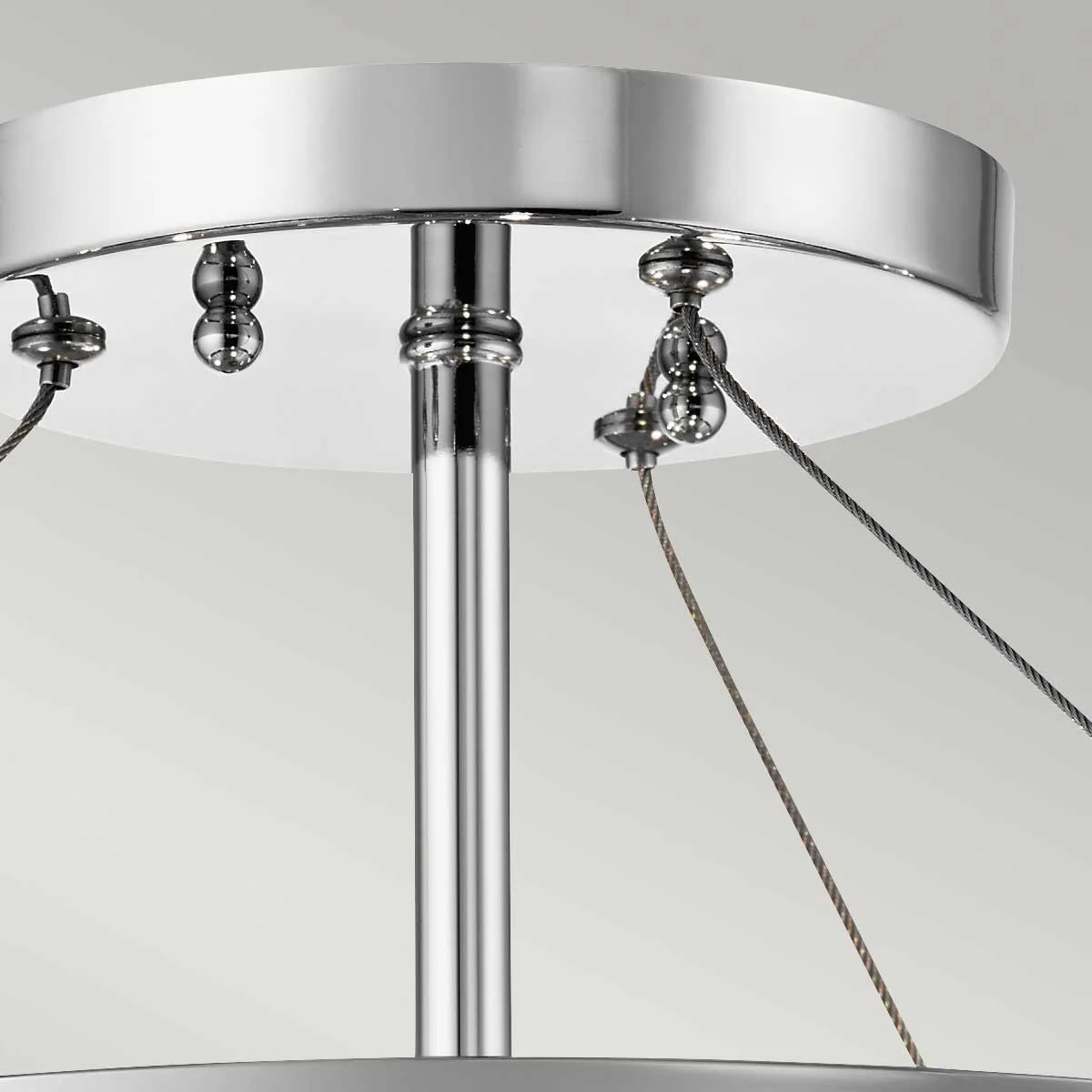 Piper 3 Light Semi-Flush - Polished Chrome E14 - Image 2