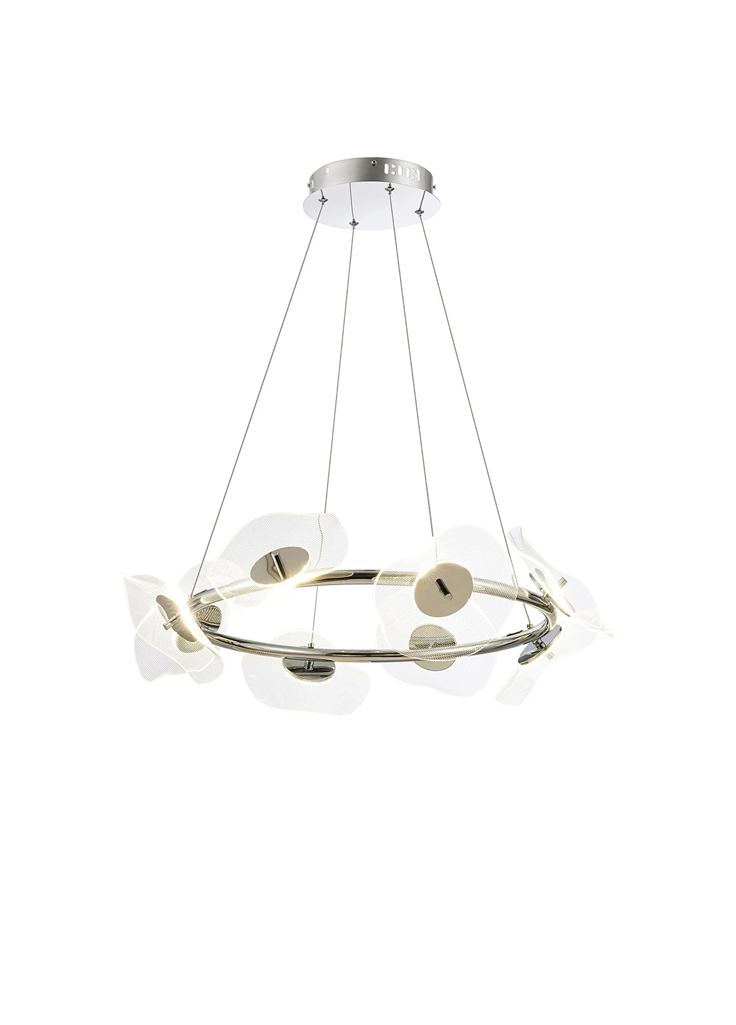 Pisa Ring LED Hanging Light - 4000K - Polished Chrome - Image 13