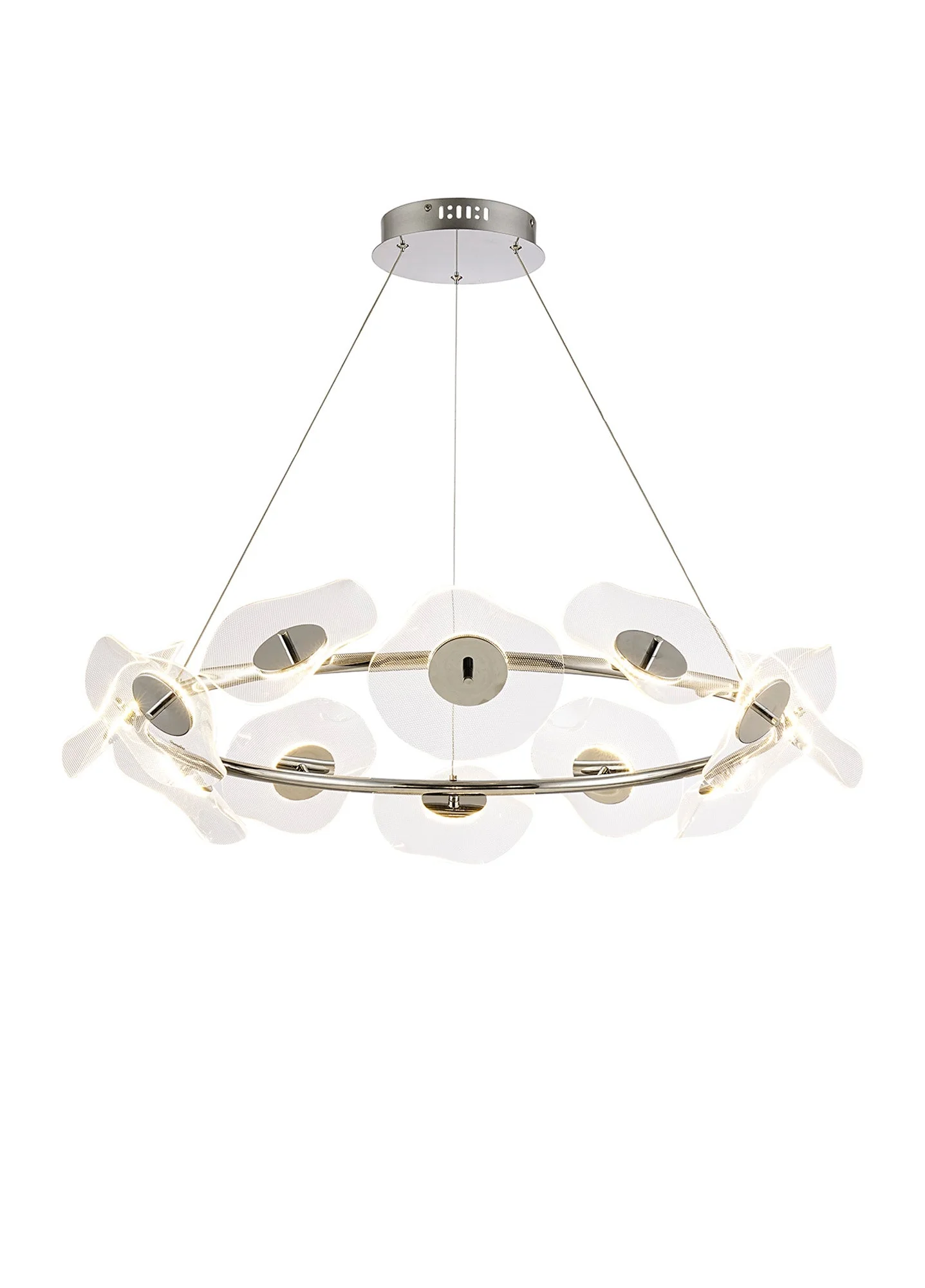 Pisa Ring LED Hanging Light - 4000K - Polished Chrome - Image 14