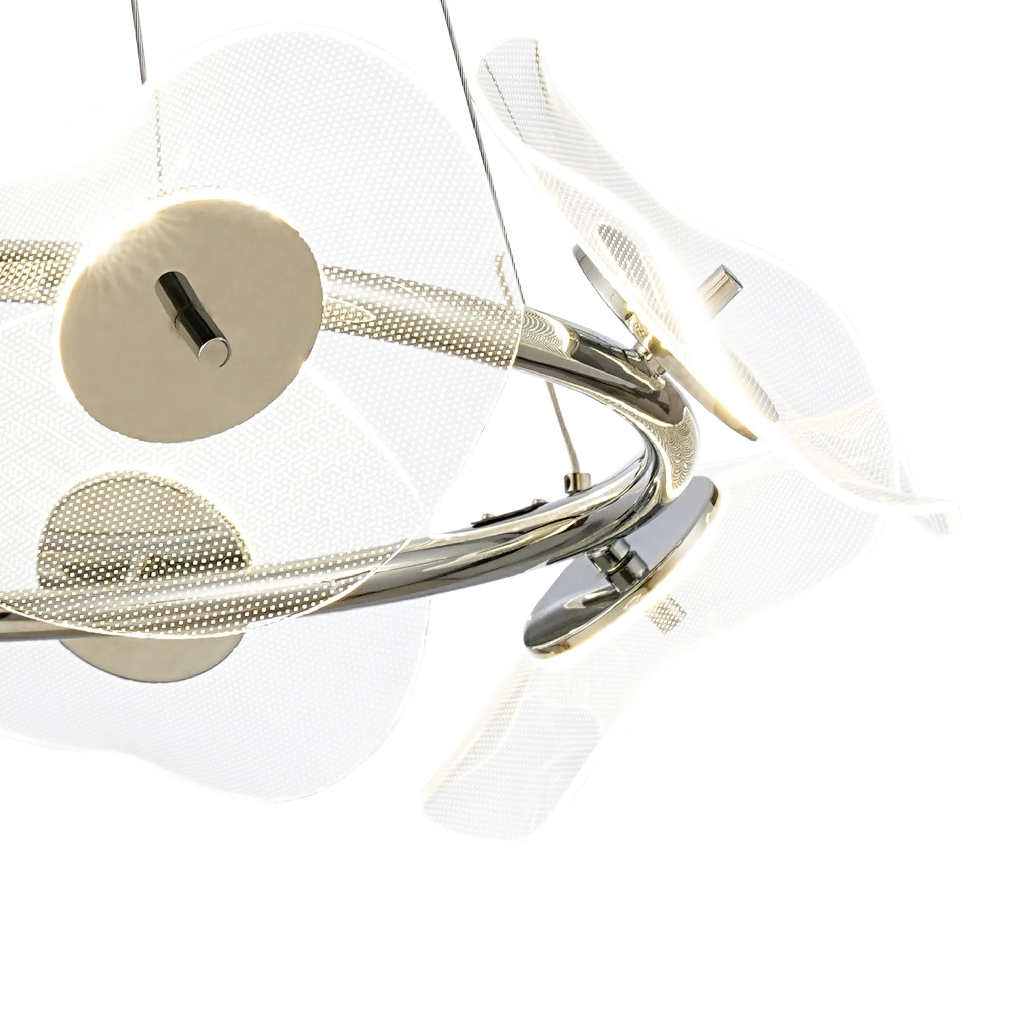 Pisa Ring LED Hanging Light - 4000K - Polished Chrome - Image 6