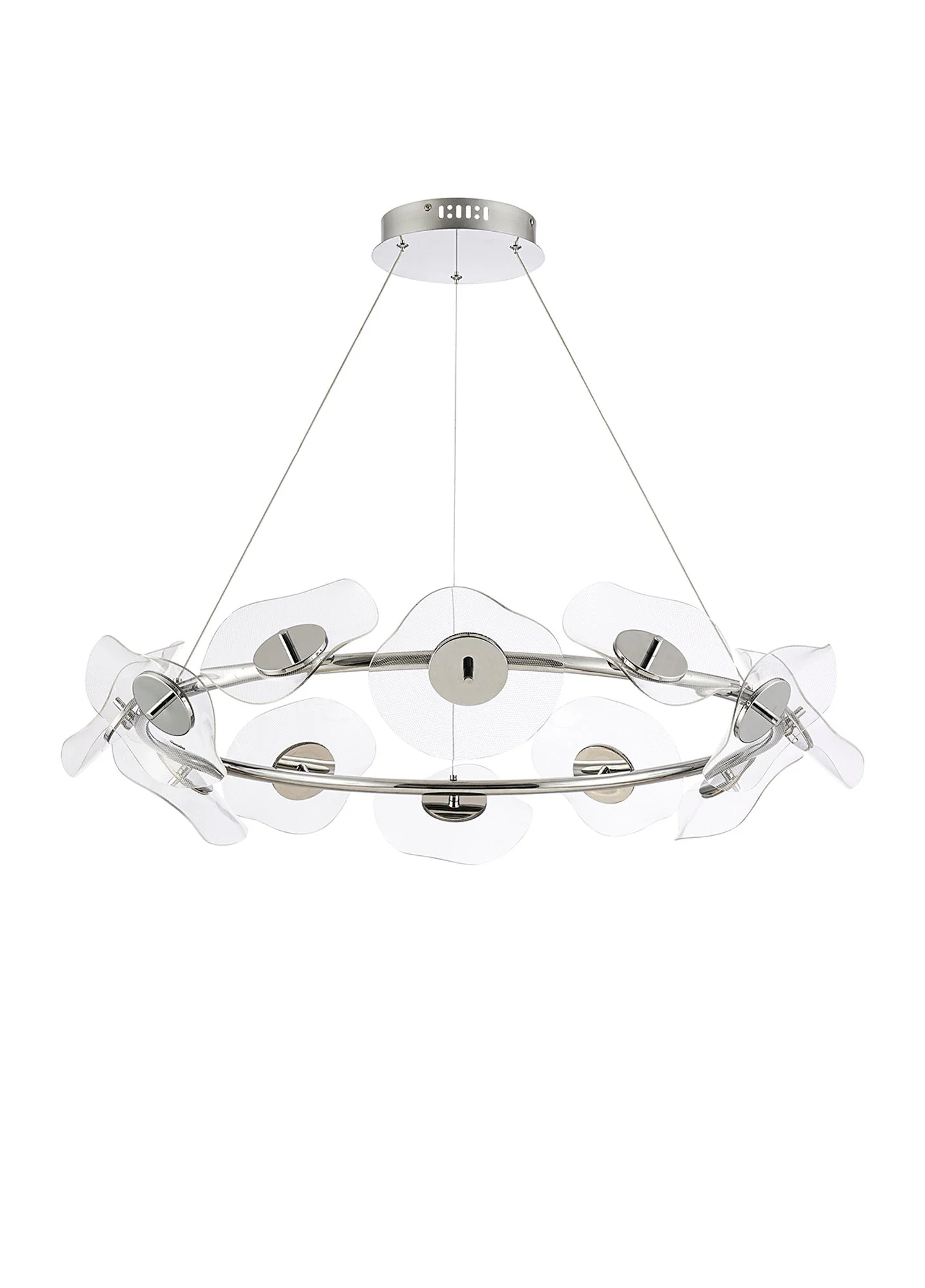 Pisa Ring LED Hanging Light - 4000K - Polished Chrome - Image 9
