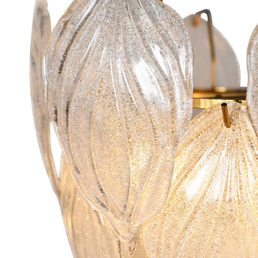Pitlochry Frosted Leaves Chandelier - Image 2