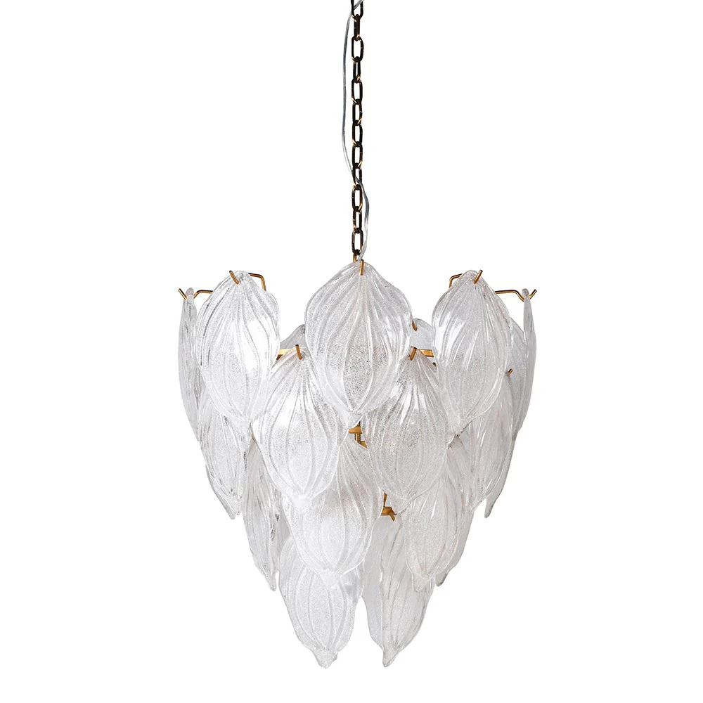 Pitlochry Frosted Leaves Chandelier - Image 4