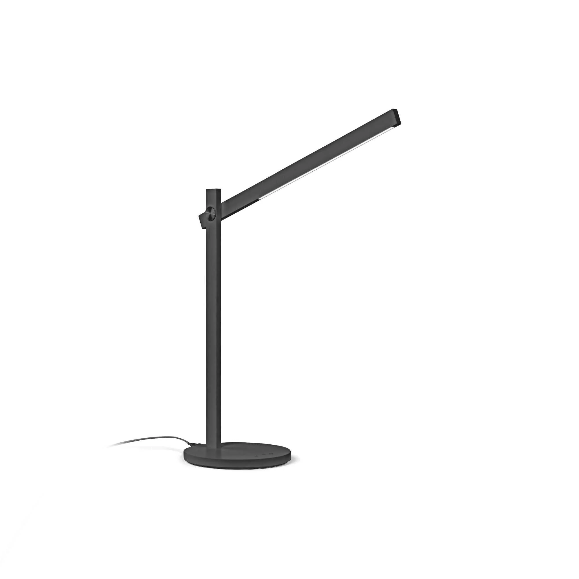 Pivot Table Lamp -White/Black Finish - Image 2