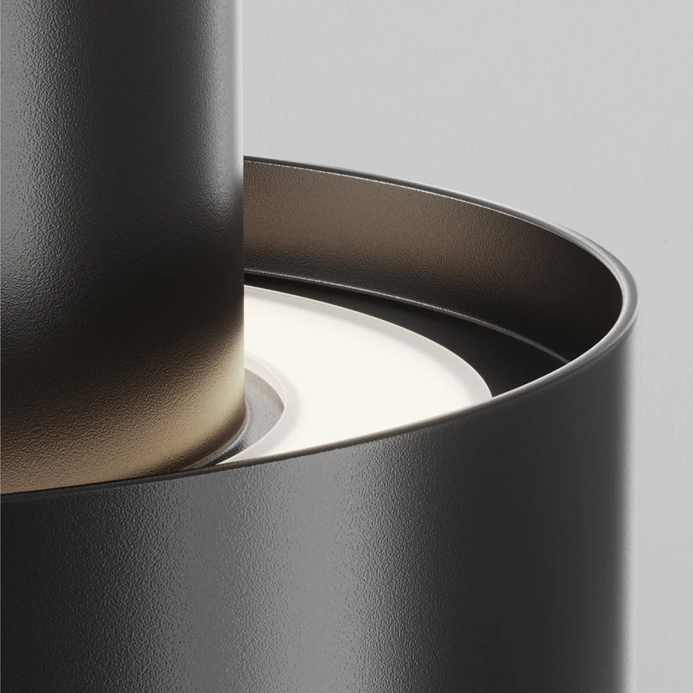 Planet Medium/Large Ceiling lamp Black/White - Finish - Image 17