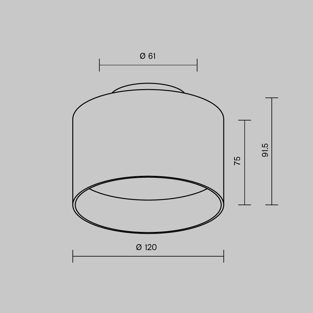 Planet Medium/Large Ceiling lamp Black/White - Finish - Image 18