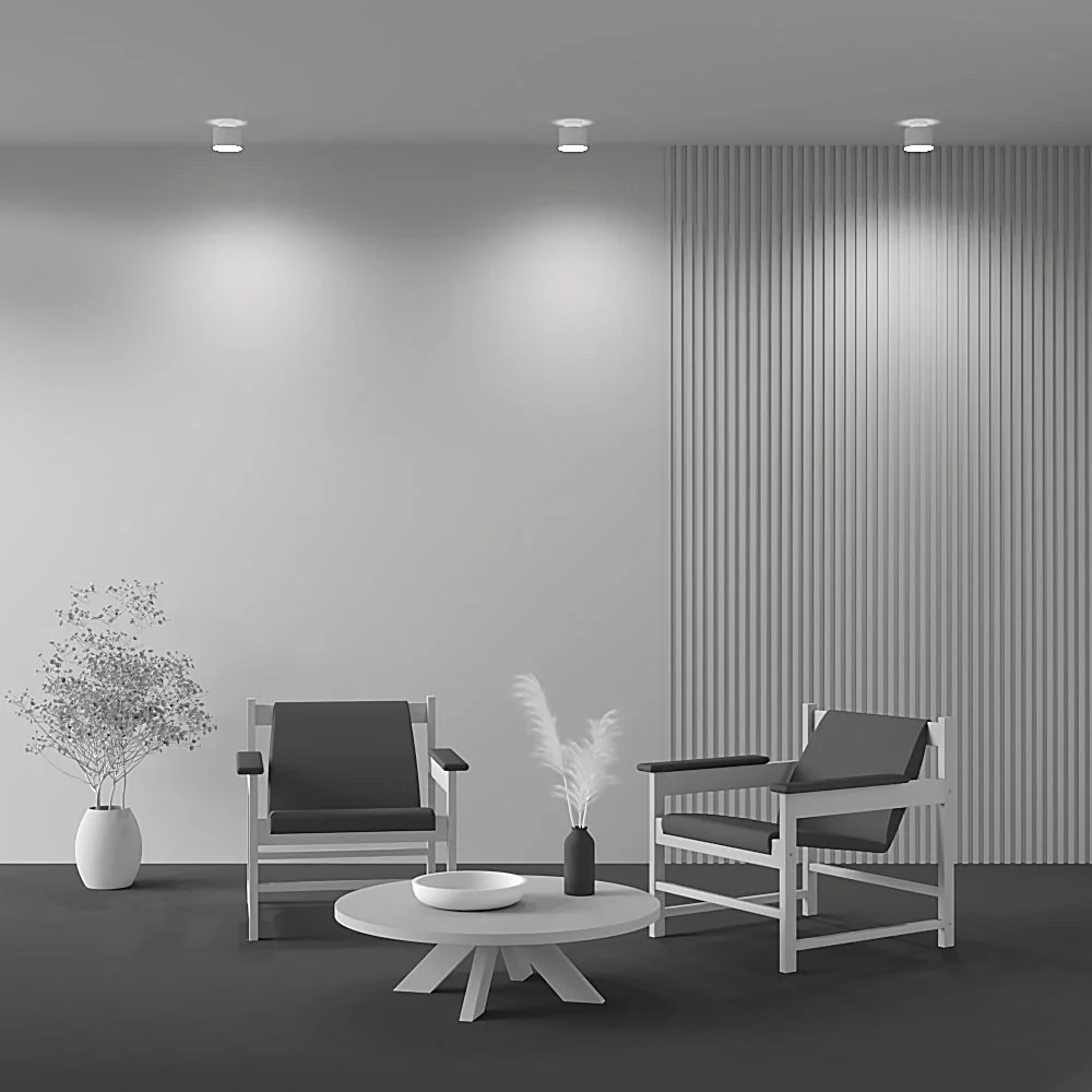 Planet Medium/Large Ceiling lamp Black/White - Finish - Image 7