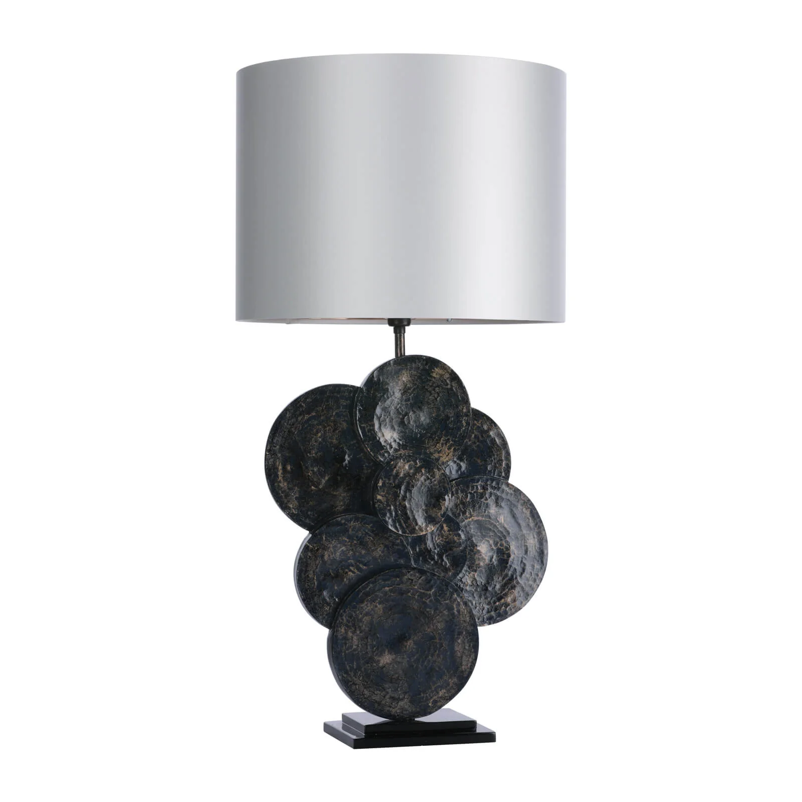 Planet Table Lamp In Blue And Gold - Base Only E27 - Image 2