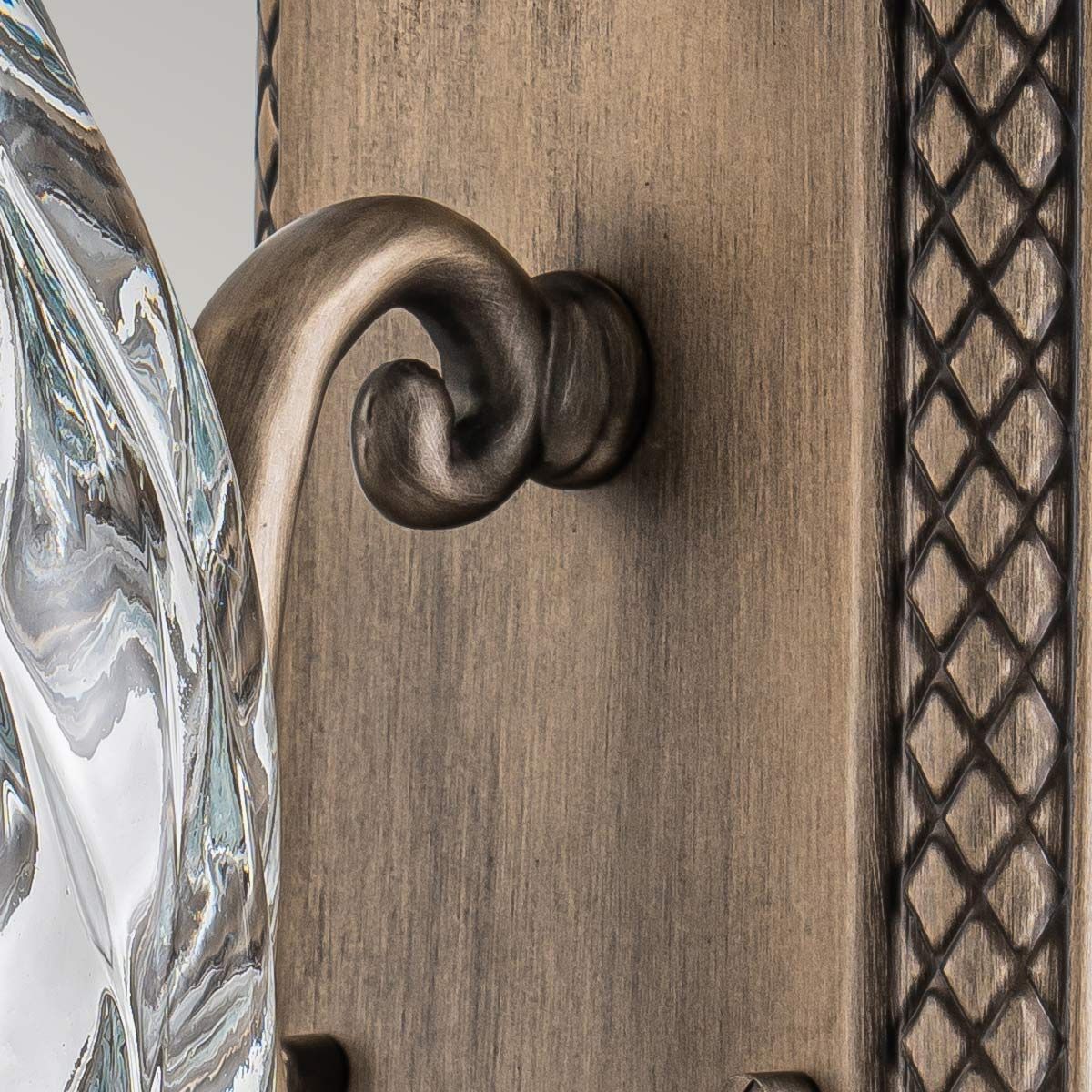 Plantation 1Lt Outdoor Wall Lantern - Burnished Bronze/Black E27 IP44 - Image 17