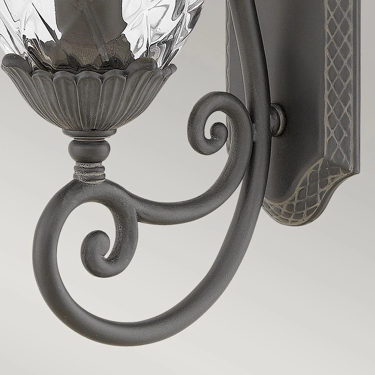 Plantation 1Lt Outdoor Wall Lantern - Burnished Bronze/Black E27 IP44 - Image 22