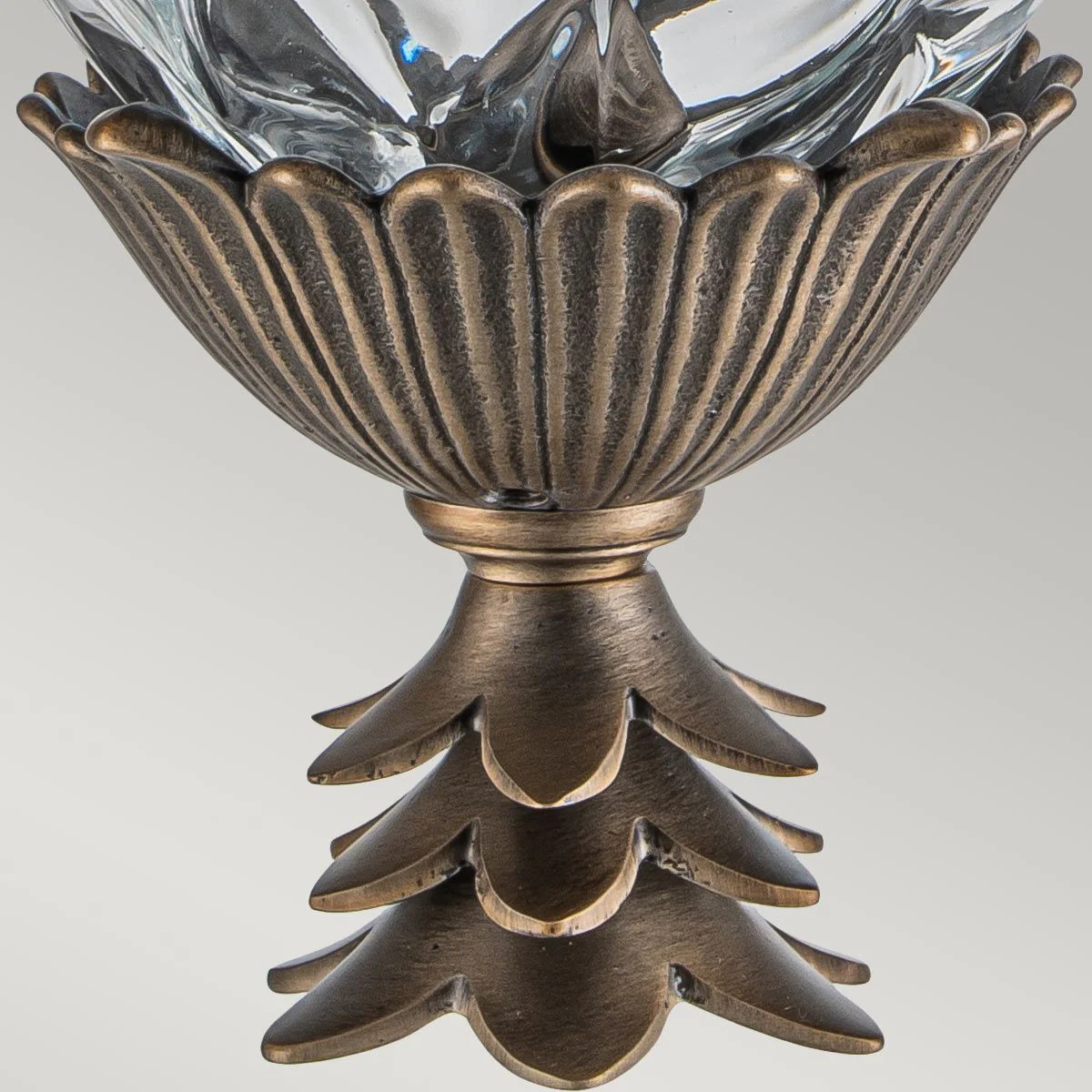 Plantation 1Lt Outdoor Wall Lantern - Burnished Bronze/Black E27 IP44 - Image 7