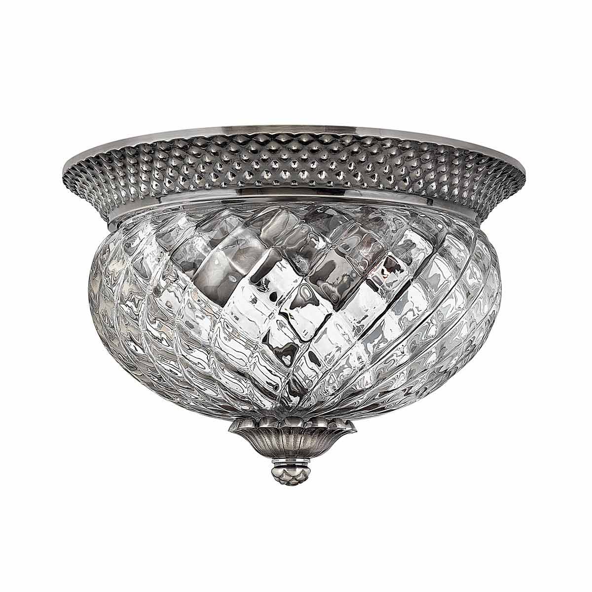 Plantation 2/3Lt Light Flush - Various Finishes - Image 10