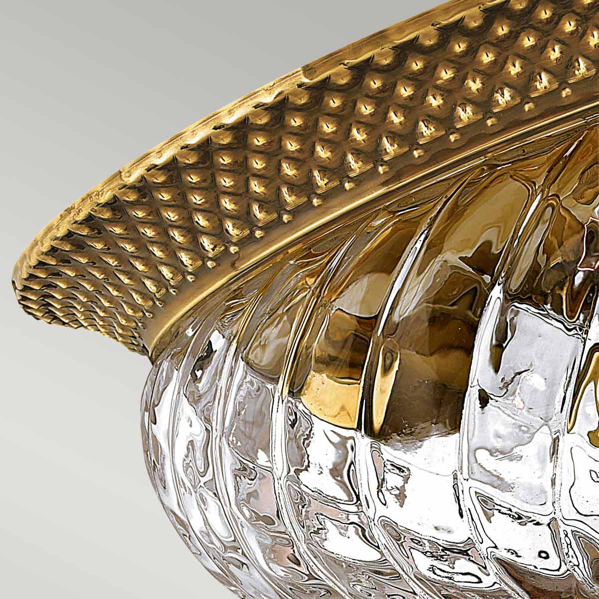 Plantation 2/3Lt Light Flush - Various Finishes - Image 2