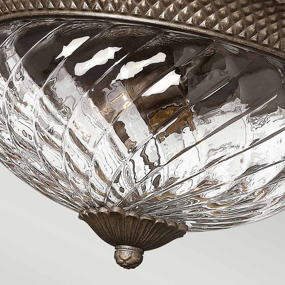 Plantation 2/3Lt Light Flush - Various Finishes - Image 23