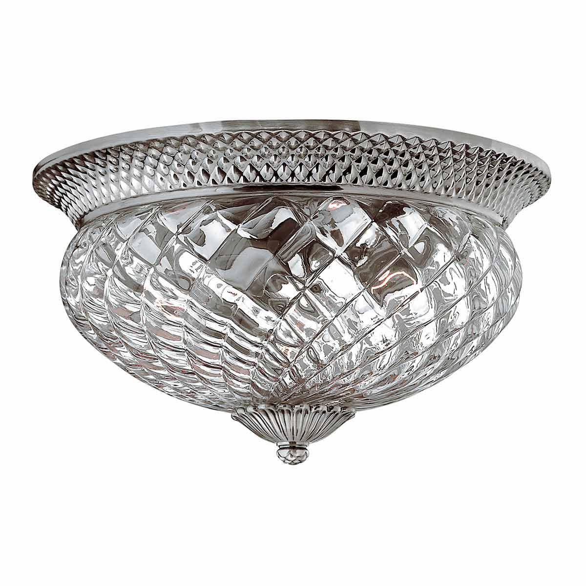 Plantation 2/3Lt Light Flush - Various Finishes - Image 25