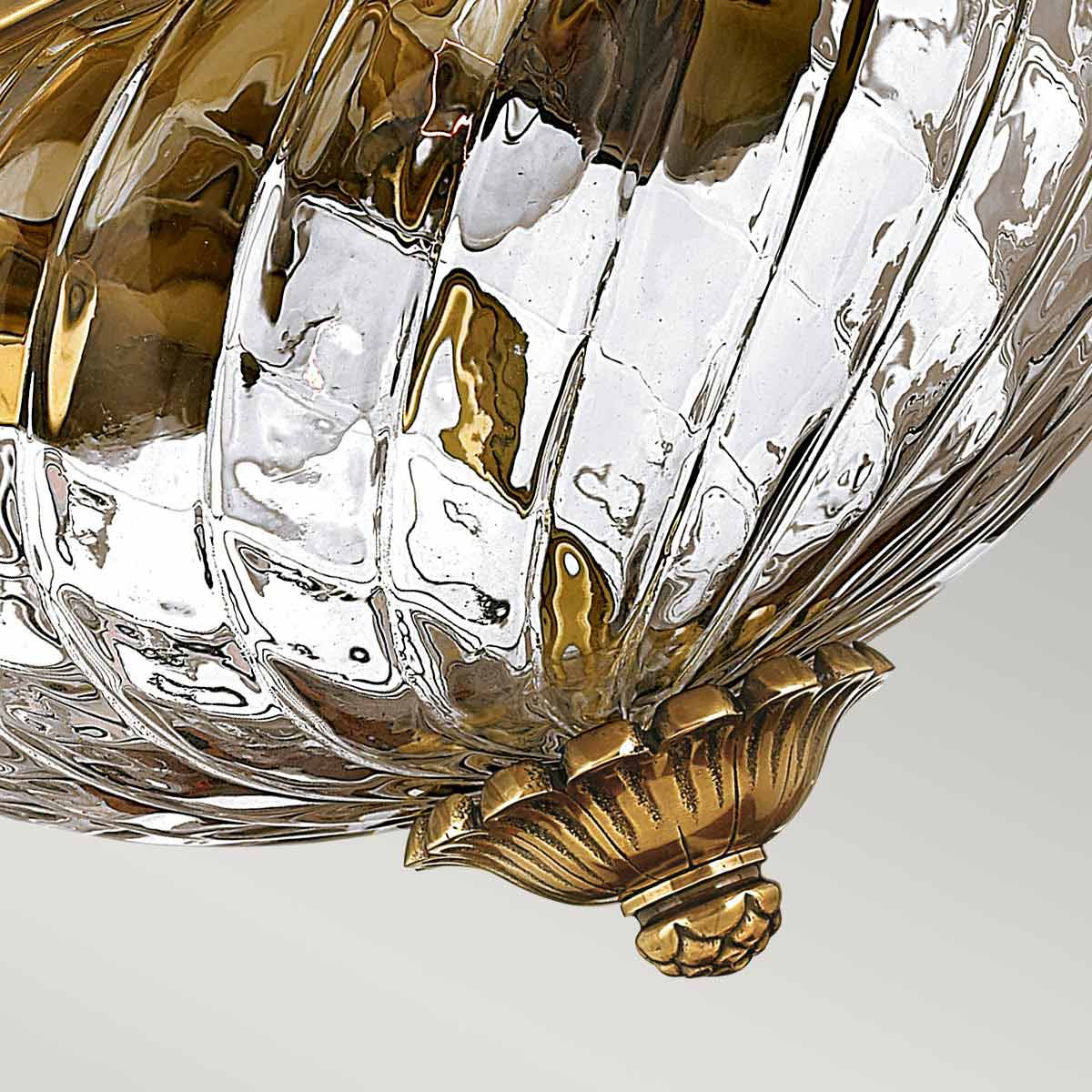 Plantation 2/3Lt Light Flush - Various Finishes - Image 3