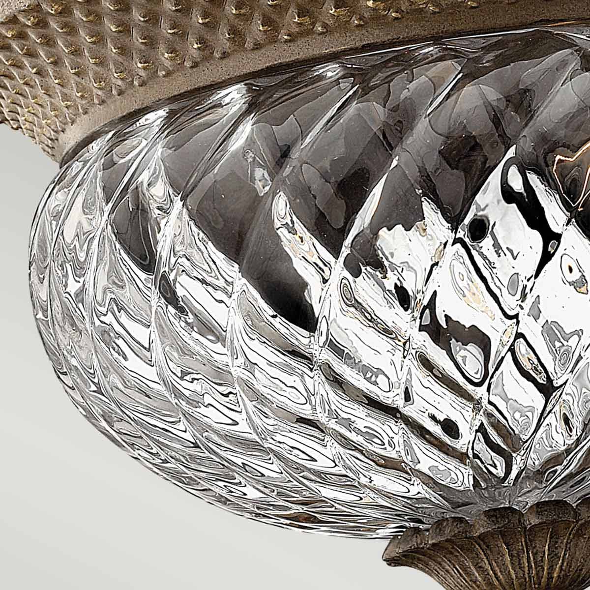 Plantation 2/3Lt Light Flush - Various Finishes - Image 8