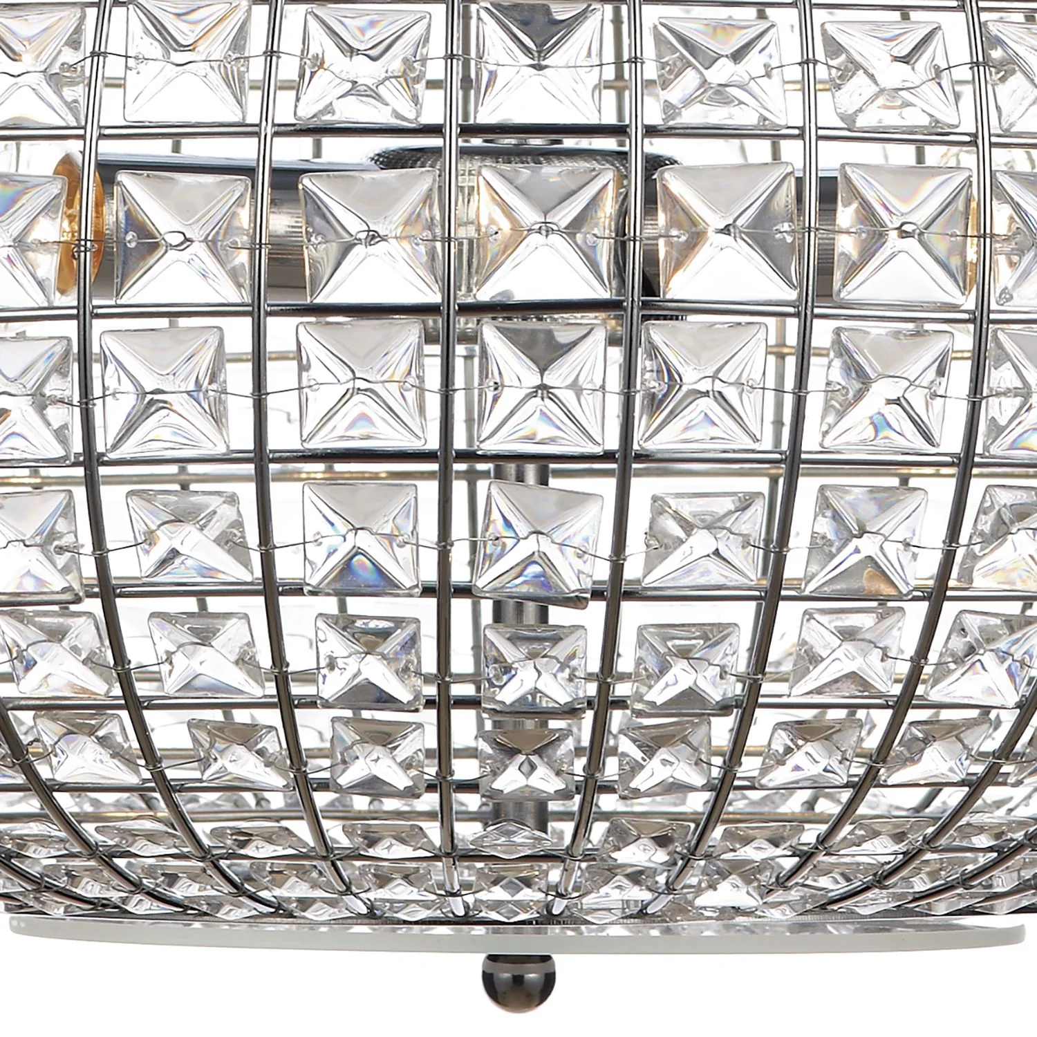 Plaza 3Lt Centre Ceiling Light Polished Chrome - Promotional Offer - Image 2