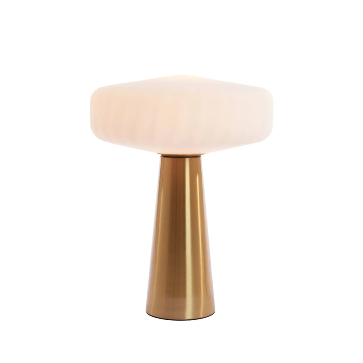Pleat Table Lamp- White/ Clear/ Brown Finishes - Image 6