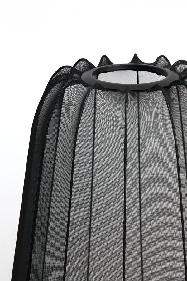 Plumeria Floor Lamp Tripod - Sand/Black Finish - Image 10