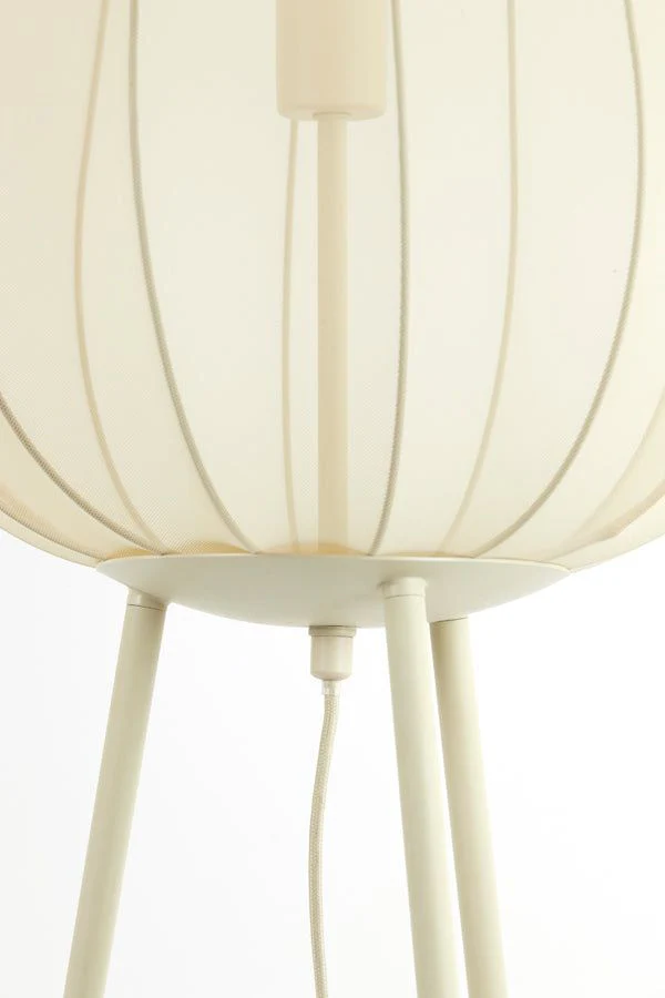 Plumeria Floor Lamp Tripod - Sand/Black Finish - Image 6
