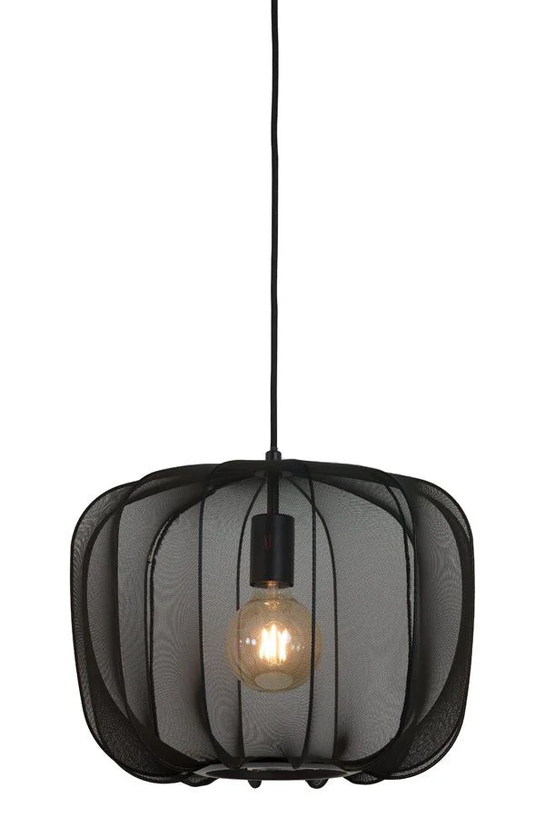 Plumeria Small/Medium/Large/Wide Hanging Lamp - Dark Green & Sand Finish - Image 22