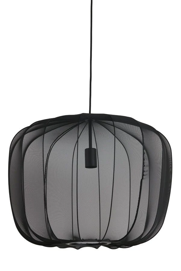 Plumeria Small/Medium/Large/Wide Hanging Lamp - Dark Green & Sand Finish - Image 40