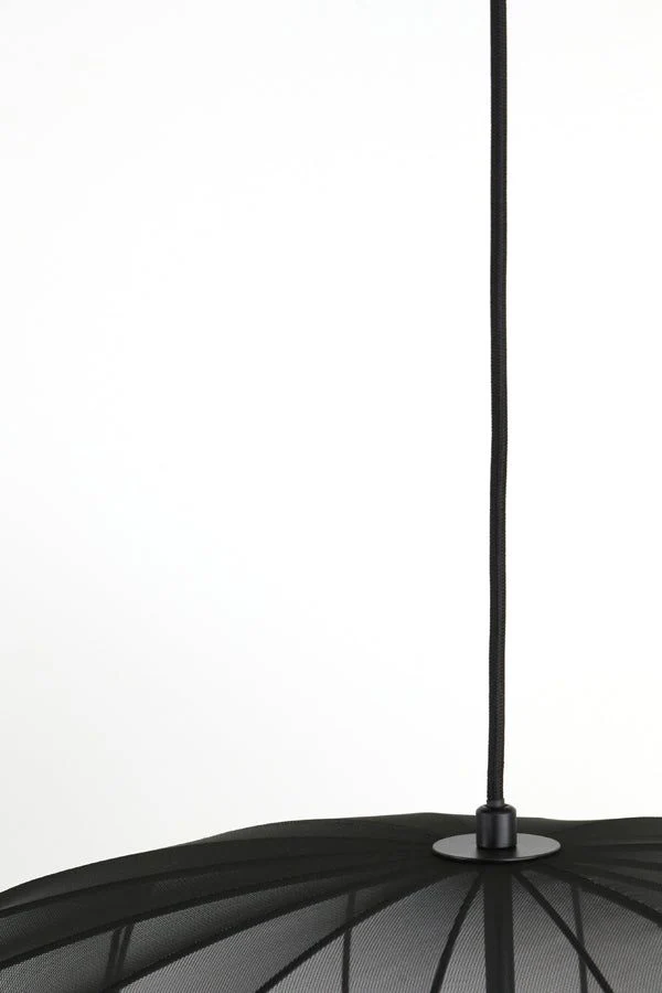 Plumeria Small/Medium/Large/Wide Hanging Lamp - Dark Green & Sand Finish - Image 42