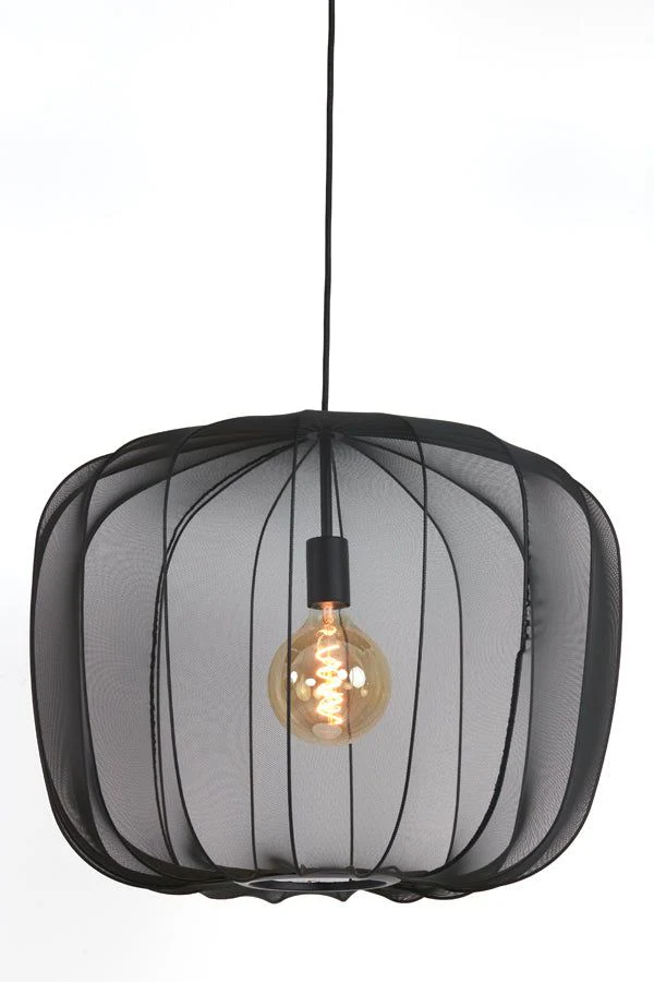 Plumeria Small/Medium/Large/Wide Hanging Lamp - Dark Green & Sand Finish - Image 44