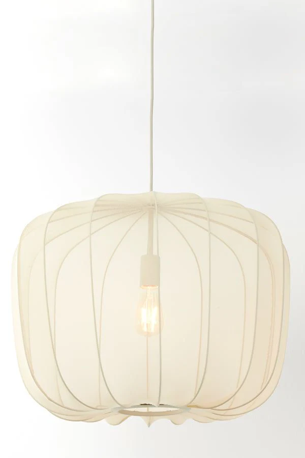 Plumeria Small/Medium/Large/Wide Hanging Lamp - Dark Green & Sand Finish - Image 48