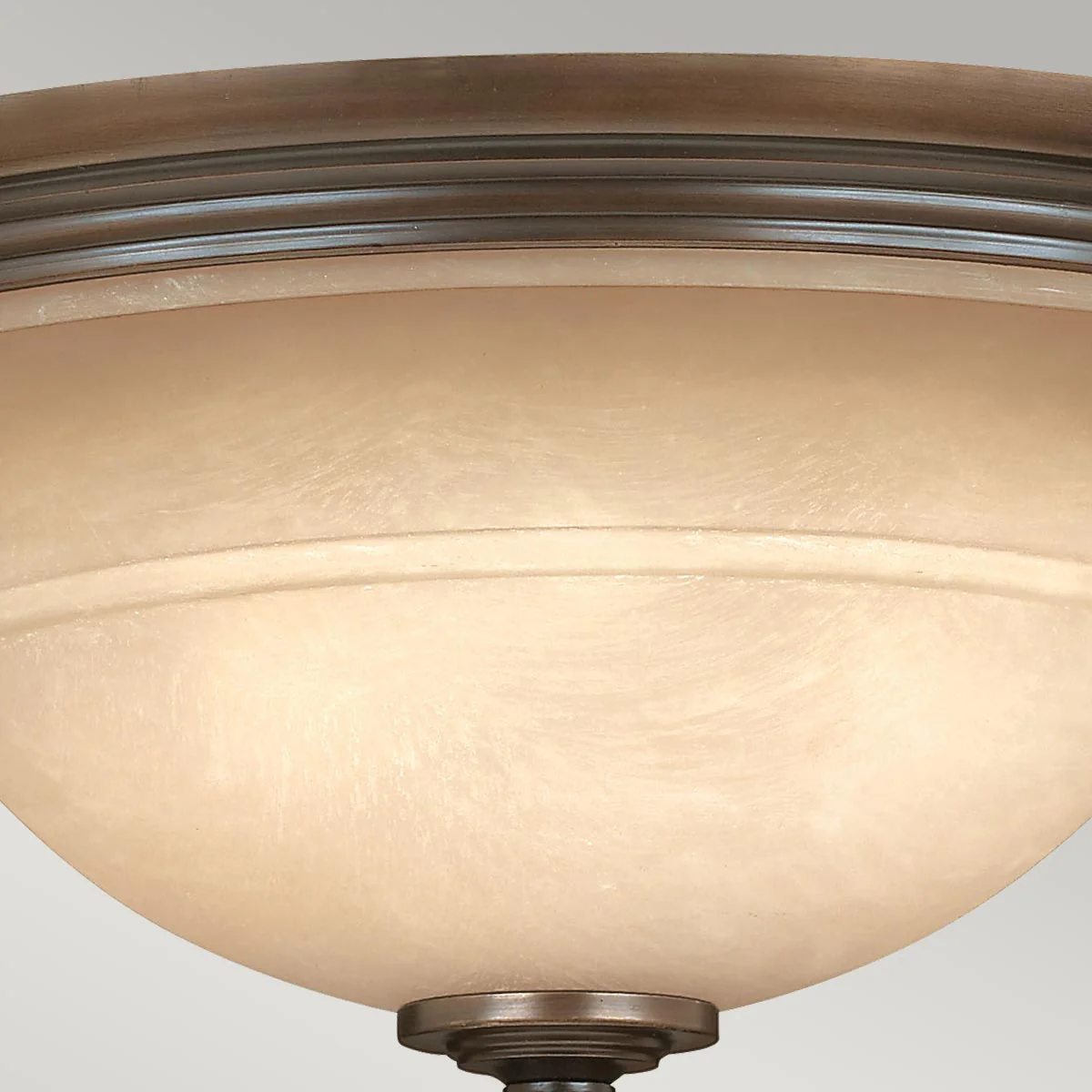 Plymouth 3 Light Flush - Olde Bronze - Image 2