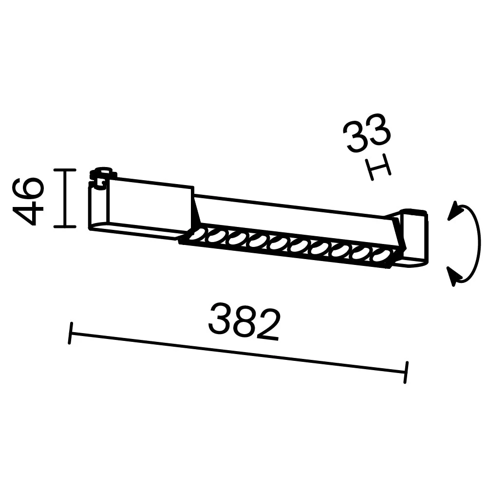Points Rot Unity Track Lighting -Integrated LED - Image 25